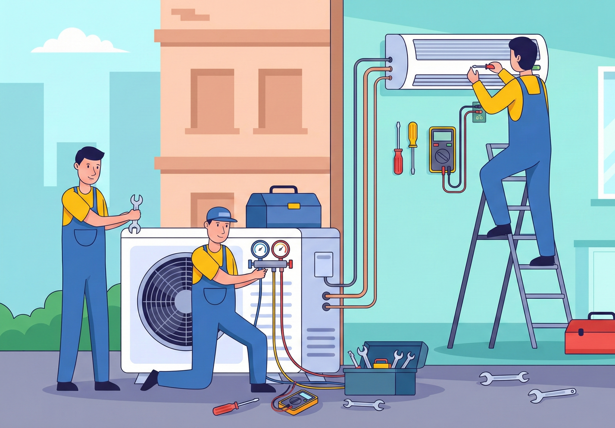 SMI — Mantenimiento de sistemas HVAC en Cuenca, Ecuador